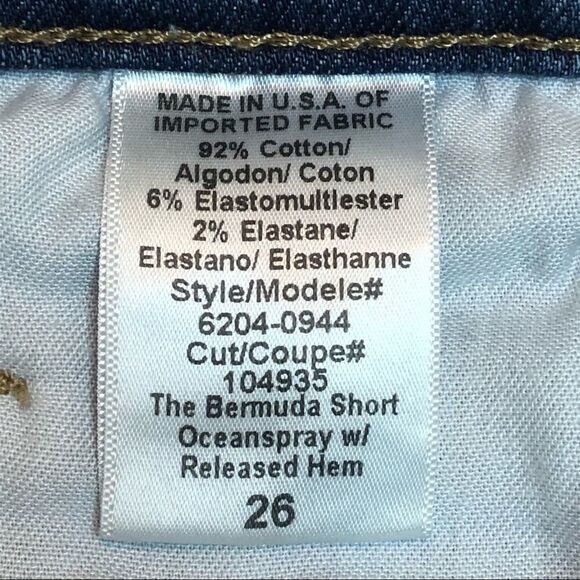 CURRENT ELLIOTT BERMUDA SHORT  OCEAN SPRAY - Picture 9 of 10